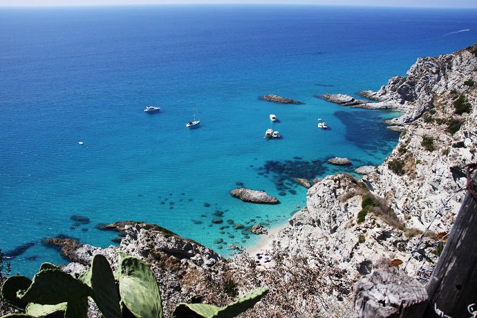 A Tropea splendido mare cristallino 