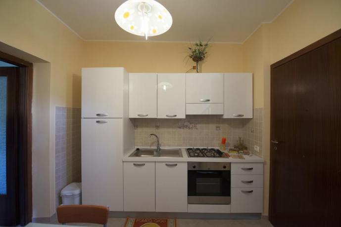 Cucina appartamento casa vacanze a Vasanello