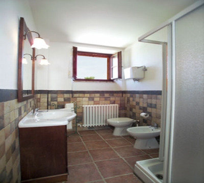 Bagno privato dell'Agriturismo 