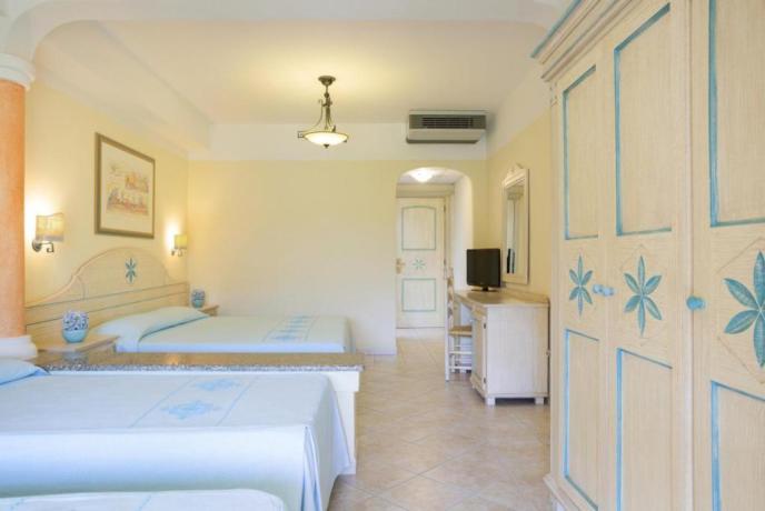 Camere con balcone e veranda attrezzata 