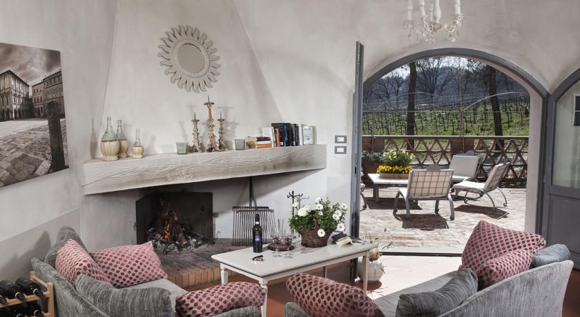 soggiorno villa con terrazza