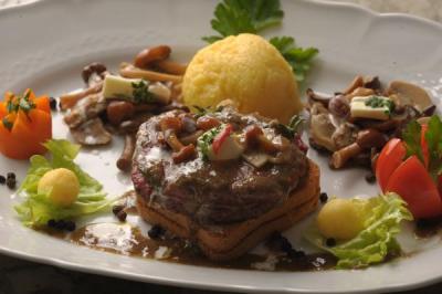 Piatti delicati, Albergo in Trentino