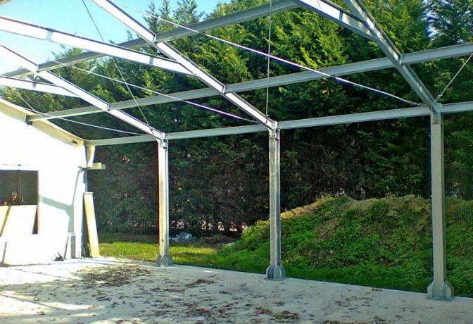 Strutture prefabbricate in acciaio per uso abitativo, pubblico ... Strutture metalliche prefabbricate
