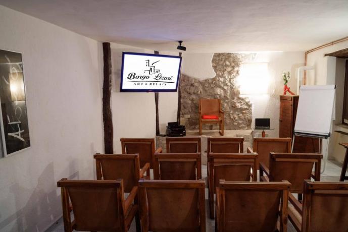 Sala-conferenze meeting in Borgo sul Clitunno Umbria 