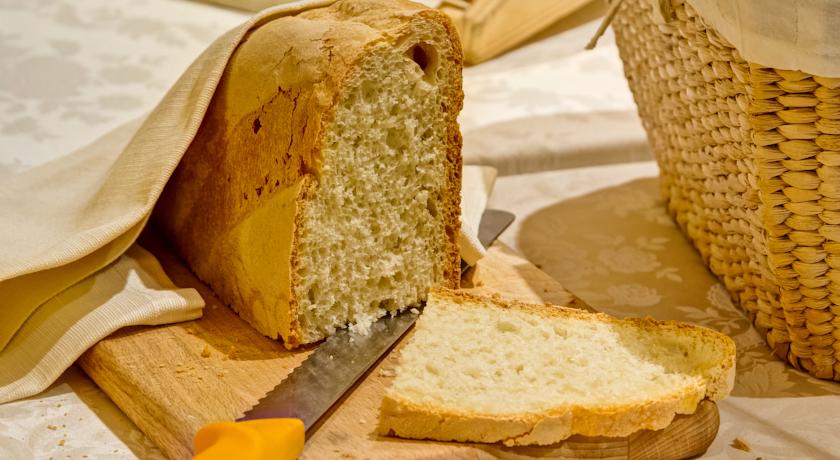 Pane appena sfornato all'Hotel Spa a Norcia