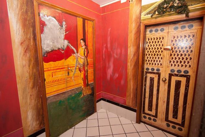 B&B vicino Scavi Pompei con affreschi