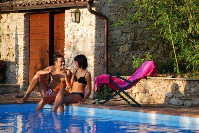 Villa anche per coppia, piscina romantica
