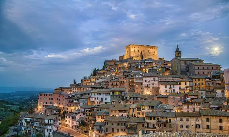 Paese Soriano nel Cimino nella Tuscia