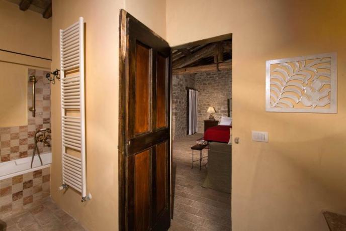 Villa Perugia con camera matrimoniale bagno privato 