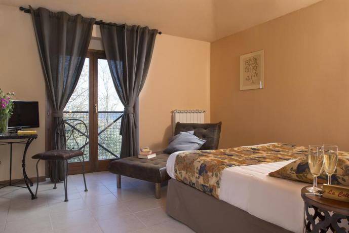 Confortevoli camere vicino Todi in Umbria