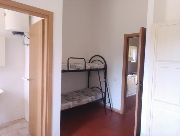 Letto a castello Bungalow 6 pax 