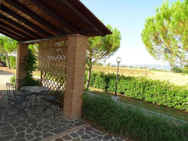 Residence Spello con Piscina e Patio privato