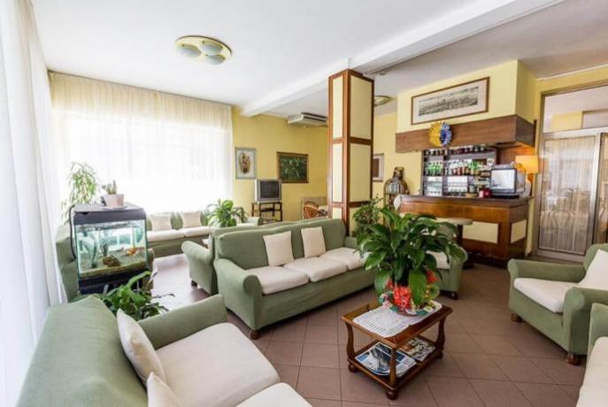 Zona Relax con Bar Hotel Il Carnevale Viareggio