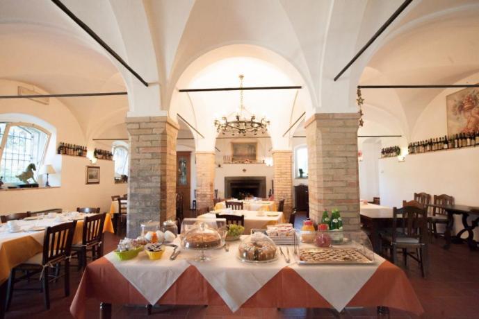 Buffet Colazione: Agriturismo vicino Assisi-Gubbio-Perugia 