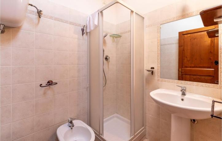 Bagno privato in appartamenti vacanze vicino Orvieto 