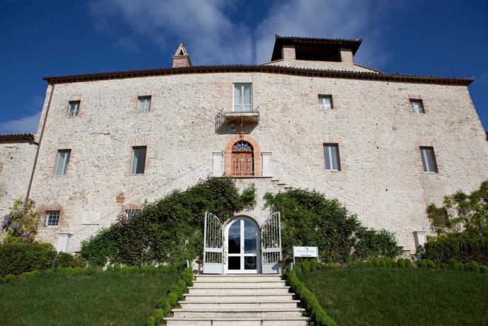 Facciata del Castello di lusso 5 stelle
