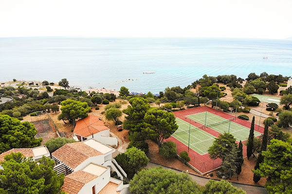 Impianti sportivi in villaggio Sardegna 