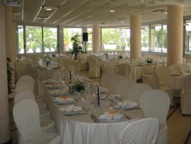 Ristorante interno elegante in Residence  