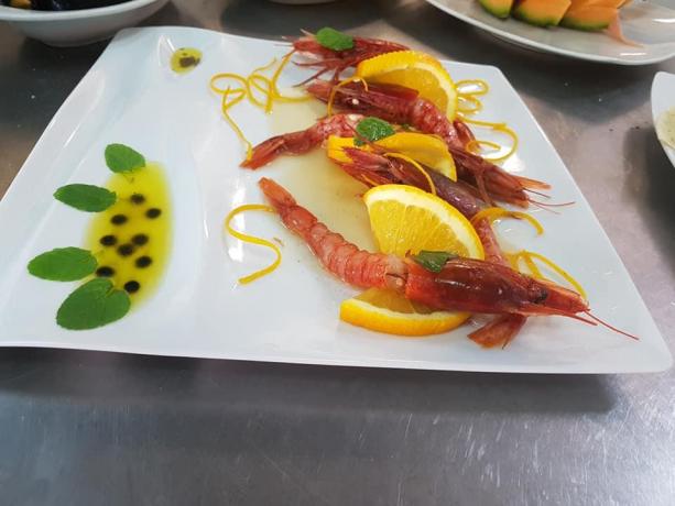Menù Pesce con possibilità di Carta Personalizzata