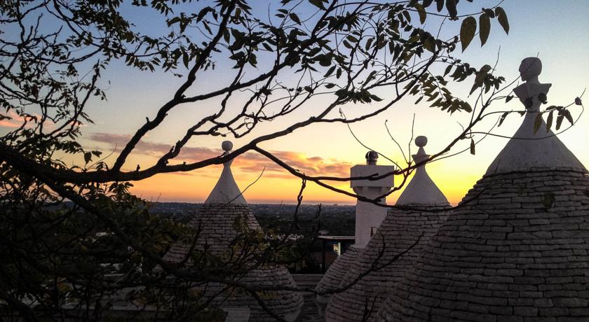 Panorama dai trulli della masseria