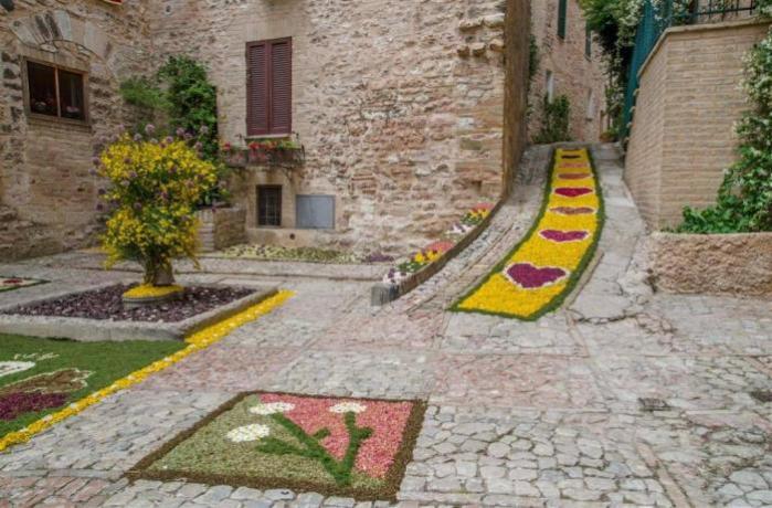 Stupendi Paessaggi della città di Spello, Casa Vacanze