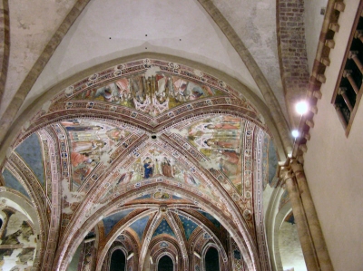 Struttura interna di Santa Chiara 