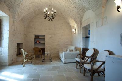 L'interno dei Trulli