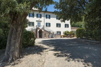 La villa principale con Reception e ristorante