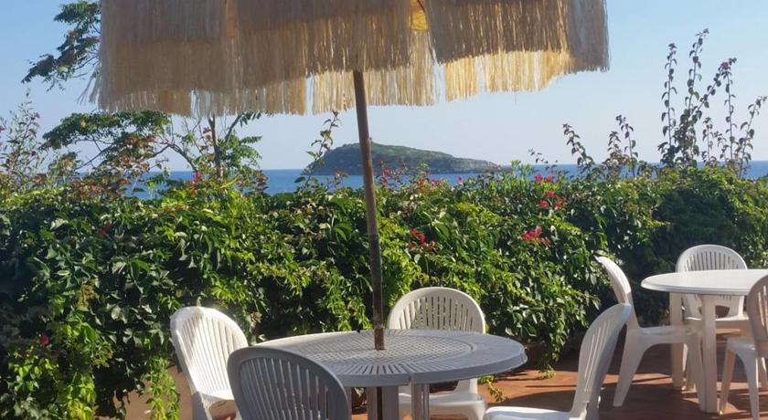 Panorama sul mare del Hotel Cirella 