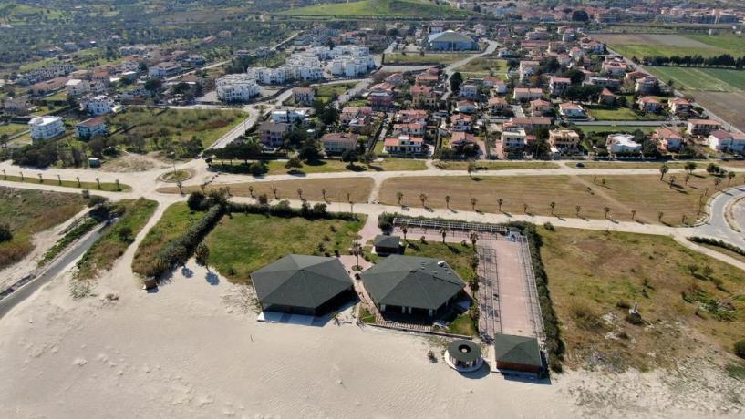 Villaggio davanti alla spiaggia Isca sullo Ionio