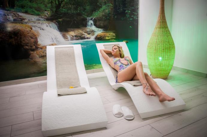 Centro Benessere all'hotel 4 stelle nel Cilento