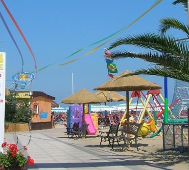 Spiagge con giochi per bambini Marebello