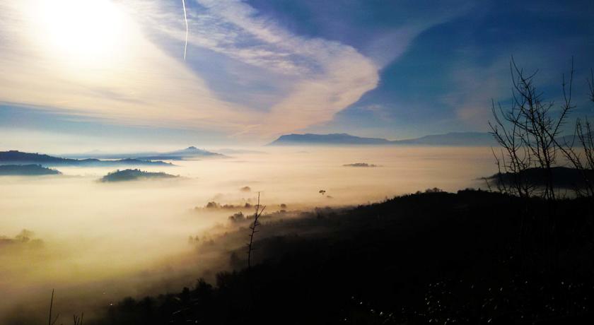 Vista panoramica del B&B a Genazzano