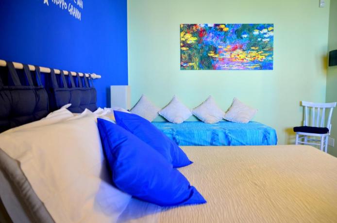 Camera Zaffiro tripla B&B a Santa Venerina