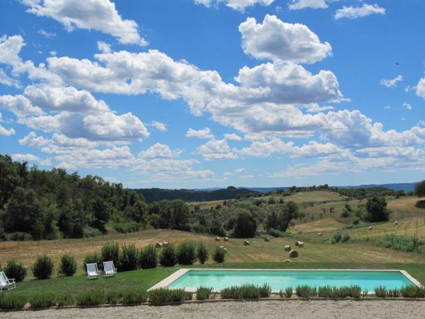 Agriturismo con Piscina nella Campagna Umbra