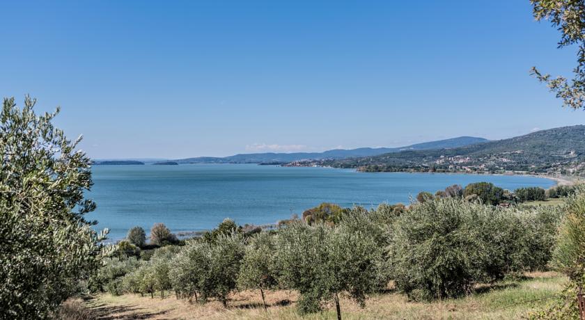 Una stupenda vista panoramica del Trasimeno  
