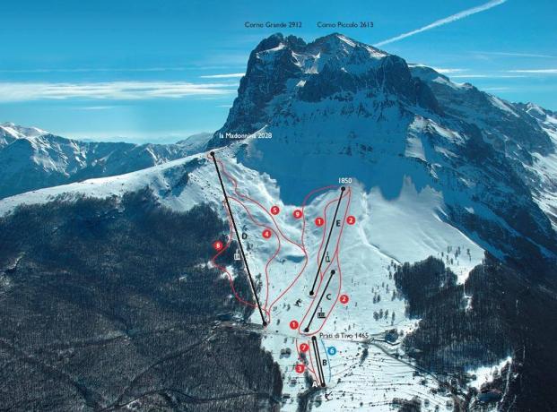 Piste da sci riapertura impianti risalita 