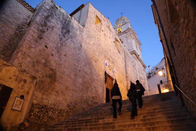 Camere vicino al centro di Vieste, in Puglia