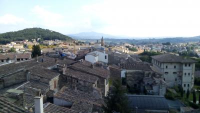 Vista dalla camera matrimoniale del Collis 