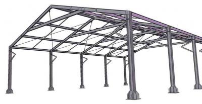 Strutture prefabbricate in acciaio per uso abitativo, pubblico ... Strutture metalliche prefabbricate