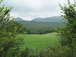 Panoramic view of Valnerina