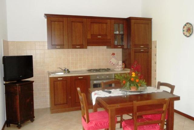 Cucina Appartamento Giada agriturismo vicino Spoleto
