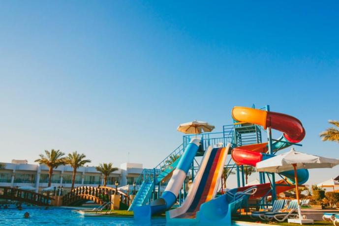 Acquascivoli giochi bambini resort 4stelle Sharm 