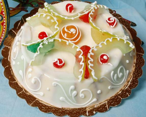Torta glassata B&B vicino Parco Etna