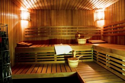 Sauna del centro benessere