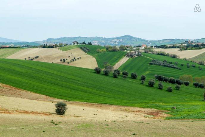 Panorama e vista dalla villa