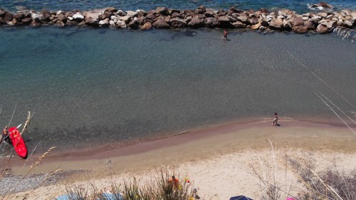 Spiaggia Pulita a Palinuro in Campania 