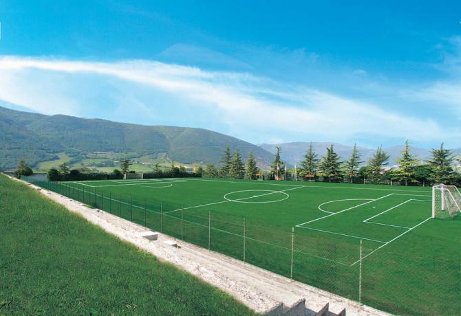 Ritiri di calcio a Norcia