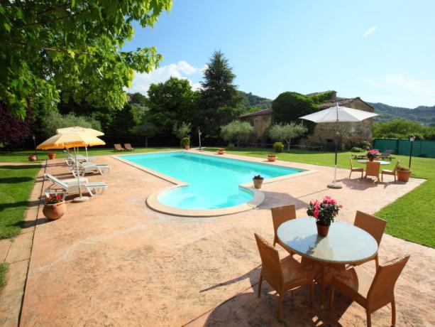 Soggiornare in Umbria Villa con Piscina 