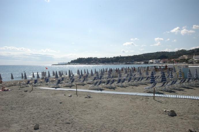 spiaggia convenzionata hotel 3 stelle liguria Varazze